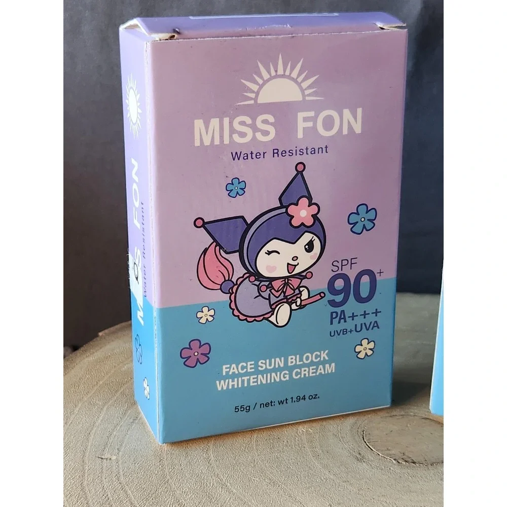 Lot Of 2~90 Spf‎ HK Miss Fon Theme Keromi Sunscreen For Kids. New In Box!